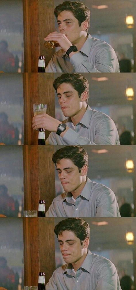 Young Benicio Del Toro, Benicio Del Toro 90s, Benicio Del Toro Young, Old Fashioned Love, Film Inspiration, Story Inspiration, Film Stills, Scary Movies, Brad Pitt