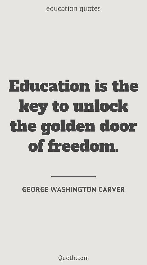 Quotes about education to help you with best education, quality education and that may be undiscovered and unusual together with in urdu like this quote by George Washington Carver #quotes #education #inspirational #success #kids #knowledge #aesthetic Education Aesthetic Quotes, Higher Education Aesthetic, Education Quotes Inspirational Knowledge, Knowledge Quotes Education, George Washington Carver Quotes, Quotes About History, Importance Of Education Quotes, Knowledge Aesthetic, Education Aesthetic