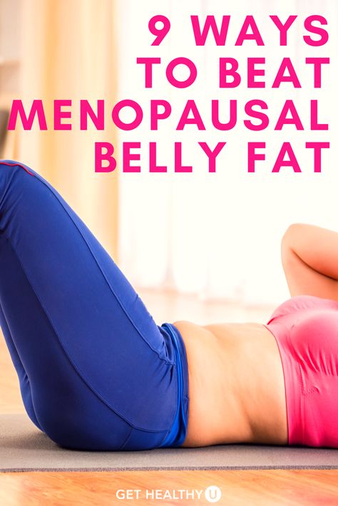 Check out these 9 ways to beat menopausal belly fat! #bellyfat #menopause Menopausal Belly, Belly Fat Diet, Stomach Fat, Ashtanga Yoga, Belly Fat Workout, Fat To Fit, Burn Belly Fat, Will Turner, Stubborn Belly Fat