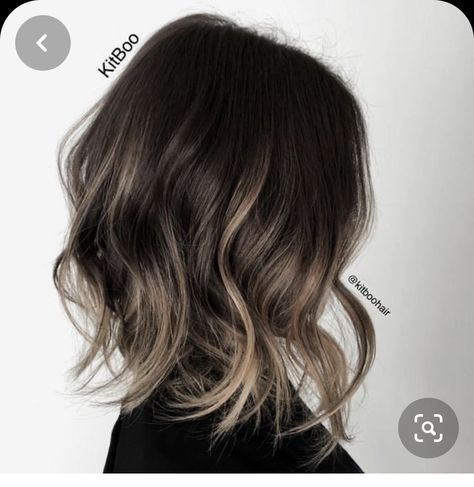 Bluntcut Bob 2023, Bluntcut Bob Brown, Mid Length Bob Thick Hair, Bluntcut Bob Brunette, Shoulder Length Choppy Haircuts, Above Shoulder Bob, Choppy Lob, Medium Ombre Hair, Above Shoulder Length Hair