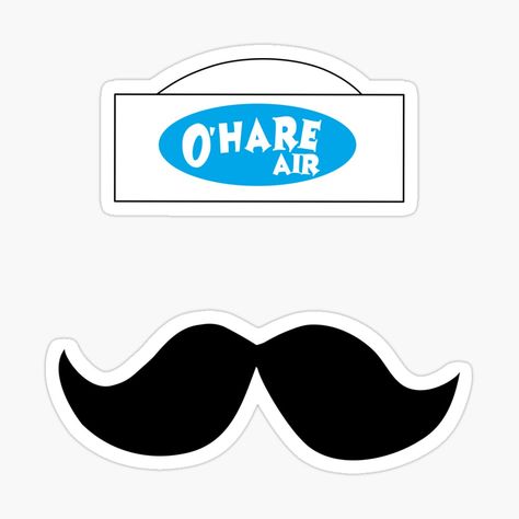 O Hare Air, O Hare, Sticker Design, Vinyl Sticker, For Sale, Sticker Designs