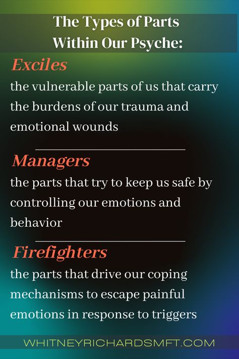 Check out the blog, where San Francisco IFS therapist discusses key concepts of IFS therapy and gives a book review on No Bad Parts by Richard Schwartz.