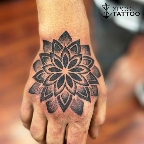 Mandala Tattoo Design On Hand, Mandala Tattoo For Hand, Mandala Tattoo Design Hand, Mandala Tattoo On Hand, Geometric Hand Tattoo, Mandala Tattoo Hand, Hand Mandala Tattoo, Mandala Hand Tattoo, Hand Eye Tattoo