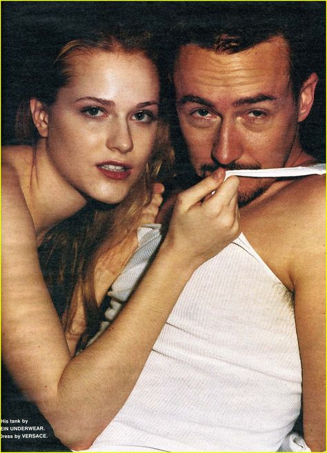 Evan Rachel Wood and Ed Norton - both insanely talented..aaaand I have a crush on both ;-) Ed Norton, Down In The Valley, Rachel Wood, Bubblegum Pop, Edward Norton, Evan Rachel Wood, Mads Mikkelsen, Slim Shady, Christian Bale