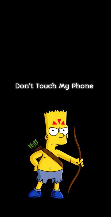 Simpsons don't touch my phone Don't Touch My Phone, Dont Touch, Touch Me, My Phone, The Simpsons, Honduras, Iphone Wallpaper, Wallpapers, Iphone