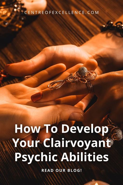 Ever wondered about clairvoyance? Perhaps you've heard about people who can see into the future or gain insights beyond ordinary perception? Want to learn how to develop your psychic abilities with this extraordinary gift? Click the link to learn more about what clairvoyance means, how to develop your clairvoyant abilities, and practical tips for nurturing your intuitive gifts. Clairvoyant Psychic Abilities, Psychic Development Learning, Psychology Careers, Centre Of Excellence, Personality Psychology, Child Psychology, Psychic Development, Center Of Excellence, About People