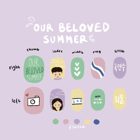 choi woosik,kim dami Kim Dami, Our Beloved Summer, Beloved Summer, Summer Nail Art, Nail Art Designs Summer, Nail Art Summer, Summer Nail, Nail Art Design, Summer Nails