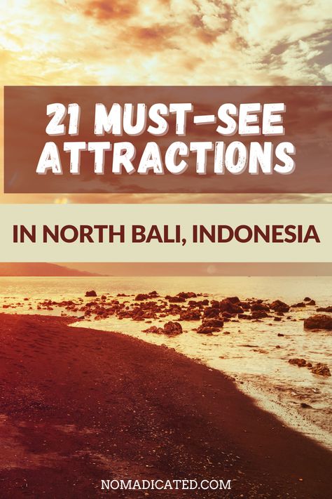 Get ready to discover the top 21 must-see attractions in North Bali, Indonesia. Experience the vibrant local markets, visit the stunning waterfalls, and explore the sacred temples. Make your trip to North Bali unforgettable with these incredible experiences. North Bali, Bali Itinerary, Great Wall Of China, Asia Destinations, Adventure Activities, Cultural Experience, Island Beach, Beautiful Waterfalls, Beach Hotels