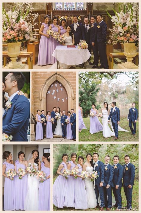 Perfect wedding colors :) lavender and navy! Lilac And Navy Wedding Theme, Periwinkle And Navy Wedding, Light Purple And Navy Blue Wedding, Lavender Navy Wedding, Lilac Navy Wedding, Lilac And Navy Blue Wedding, Navy And Lilac Wedding, Lilac And Navy Wedding, Navy Blue And Lavender Wedding