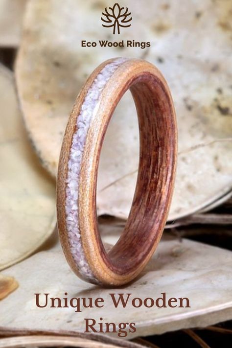 Wood Wedding Band Women, Wooden Wedding Rings Womens, Wood Engagement Ring Women, Wood Wedding Rings, Wooden Rings Diy, Wood Wedding Bands, Wooden Wedding Rings, Affordable Wedding Rings, Wood Rings Women