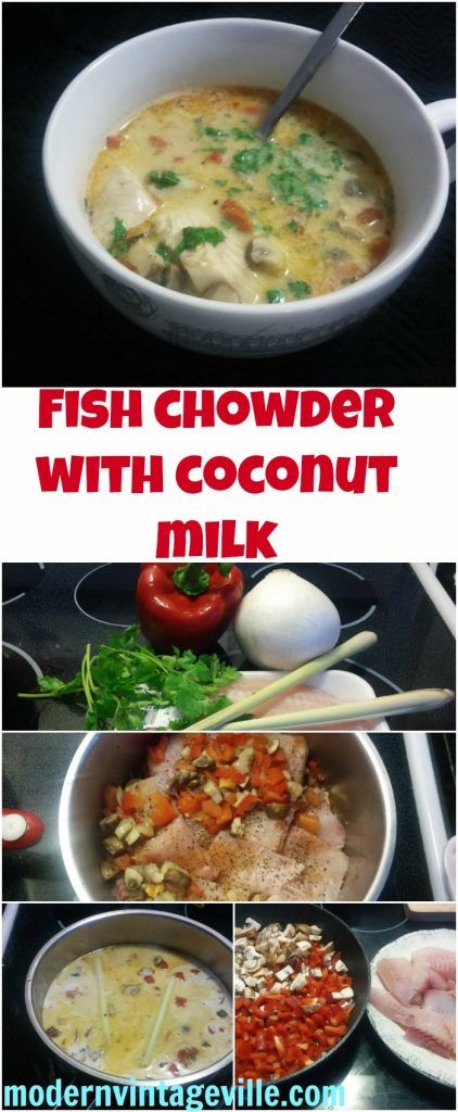 Chowder Recipes Healthy, Masala Fish Recipes, Cooking With Coconut Milk, Fish Stew Recipes, Masala Fish, Chowder Recipes Seafood, Fish Chowder, Coconut Milk Soup, Recipe Soup