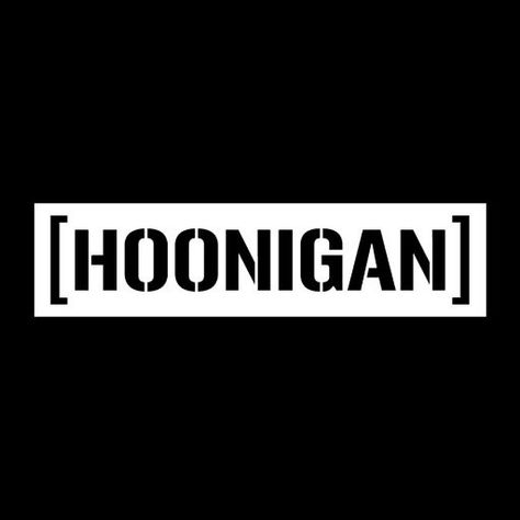 Hoonigan Wallpapers, Hoonigan Logo, Garage Logo, Photoshop Tutorial Typography, Funny Patches, Car Sticker Design, Ken Block, Spiderman Art Sketch, Formula Drift