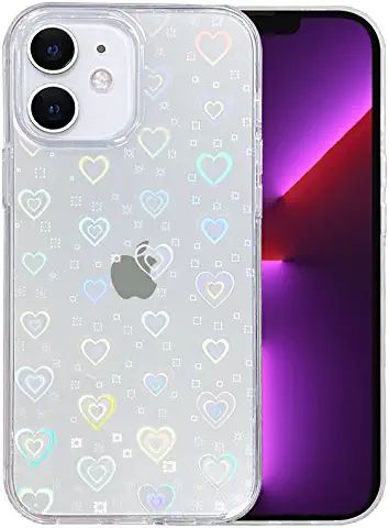 Amazon.ca : iphone 6s case tiktok Girls Heart, Glitter Phone Cases, Gold Iphone, Different Feelings, Glitter Case, Glitter Hearts, Pattern Case, Iphone 6s Case, Rainbow Heart