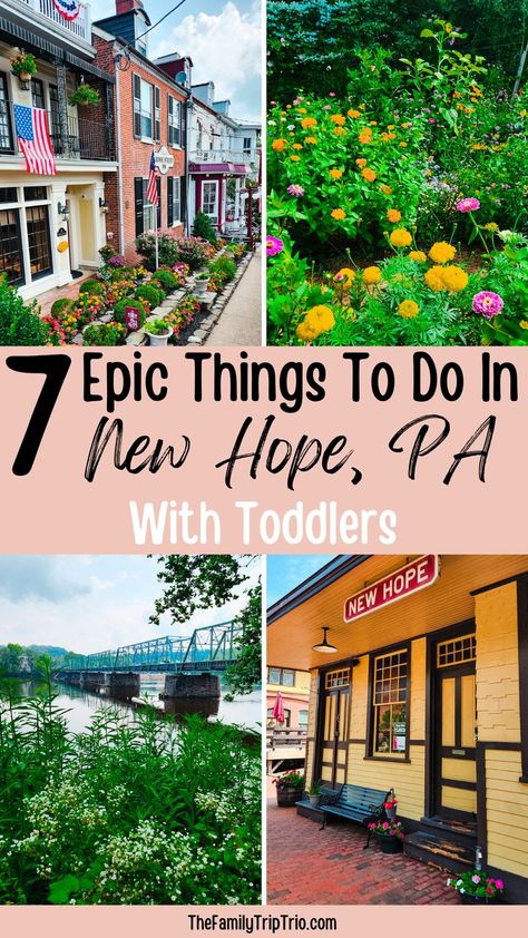 Attractions near New Hope, PA Affordable Family Vacations, East Coast Vacation, Best Family Vacation Destinations, Family Summer Vacation, New Hope Pa, East Coast Road Trip, Us Travel Destinations, Family Vacation Destinations, Free Things To Do