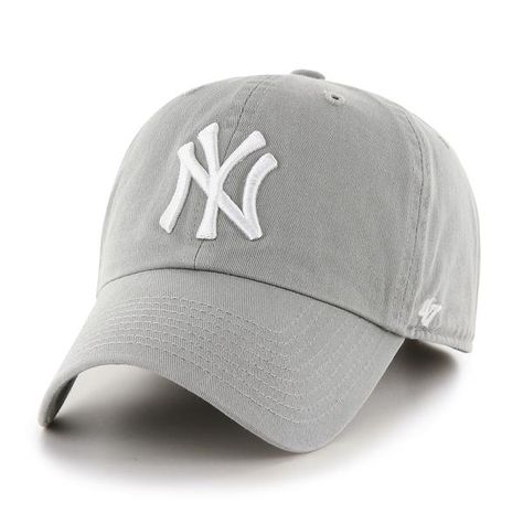 Yankees Baseball Cap, New York Yankees Logo, Yankees Hat, Grey Hat, Yankees Baseball, Slouch Hat, Ny Yankees, Athleisure Fashion, Athleisure Wear