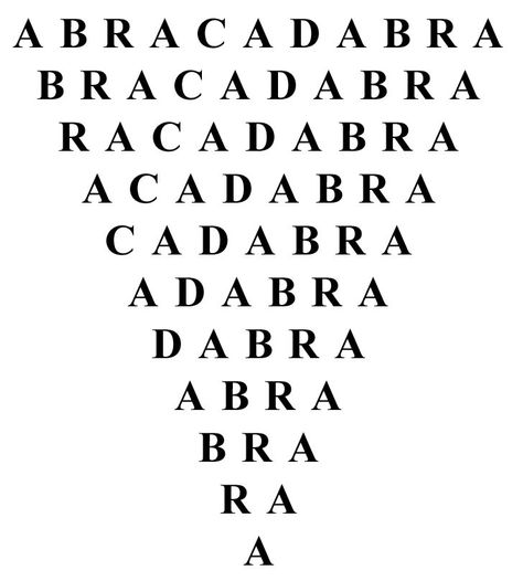 Abracadabra, baby. Abracadabra Tattoo, Every Witch Way, K Tattoo, Infinite Love, Tattoos And Piercings, Beautiful Gardens, Evolution, Word Search Puzzle, Google Search