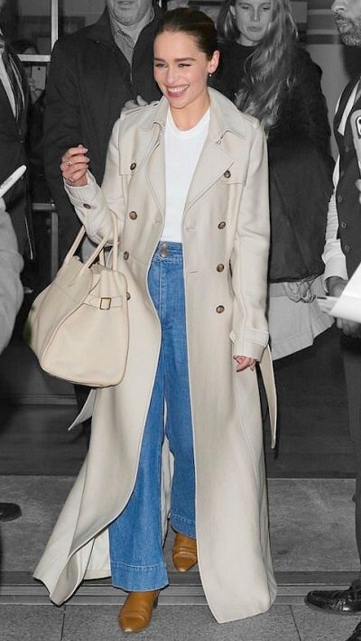 Emilia Clarke 2022, Emily Clarke Style, Emilia Clarke Fashion, Emilia Clarke Outfits, Emilia Clarke Street Style, Clark Outfit, Style Inspo Winter, Emily Clarke, Emilia Clarke Style