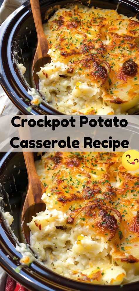 Get the best recipe for a hearty Crockpot Potato Casserole. Slow Cooker Potato Casserole Recipes, Potato Side Dish Crockpot, Instant Potato Casserole, Creamed Peas And Potatoes Crock Pot, Crockpot Kitchen Sink Casserole 12 Tomatoes, Mr Dells Potato Casserole, Crockpot Potato Casserole Recipes, Harvest Potatoes Casserole, Loaded Potato Casserole Crockpot