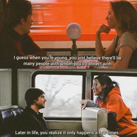 sentences | from | movies on Instagram: “Before Sunrise x Eternal Sunshine of the Spotless Mind 🎬” Before Trilogy, Cinema Quotes, Eternal Sunshine Of The Spotless Mind, Sunshine Quotes, Fear And Loathing, Movie Lines, Just Believe, Before Sunrise, Film Quotes