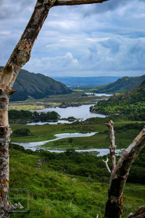 Ireland Landscape, Cloudy Sky, The Ring, The View, Places To Visit, Natural Landmarks, Tattoos, Ring