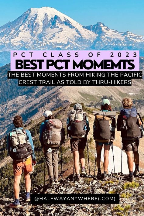 The best moments from Pacific Crest Trail thru-hikes from the PCT Class of 2023 - from summiting mountains to trail magic and new friends. Pct Trail, Pacific Coast Trail, Perseid Meteor Shower, Mount Whitney, Inktober 2024, Gear List, Thru Hiking, Pacific Crest Trail, Class Of 2023