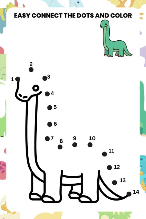 dot to dot worksheet, dot to dot pintables for kids free, dot to dot pintables for kids, dot to dot activity, dot to dot, easy dot to dot, easy dot to dot worksheets, easy dot art for beginners Dinosaur Connect The Dots, Join The Dots Worksheets For Kids, Connect The Dots Printable For Kids, Easy Dot To Dot, Grade R Worksheets, The Dot Book, Dot To Dot Printables, Connecting Dots, Fun Worksheets For Kids