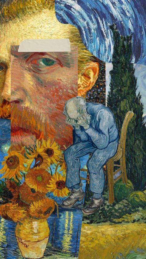 Van Gogh vibes 🎨🧑‍🎨🌅 Vincent Van Gogh Aesthetic, Van Gogh Aesthetic, Van Gogh Wallpaper, Van Gogh Sunflowers, Arte Van Gogh, Portraiture Drawing, Art Van, Van Gogh Art, Post Impressionism