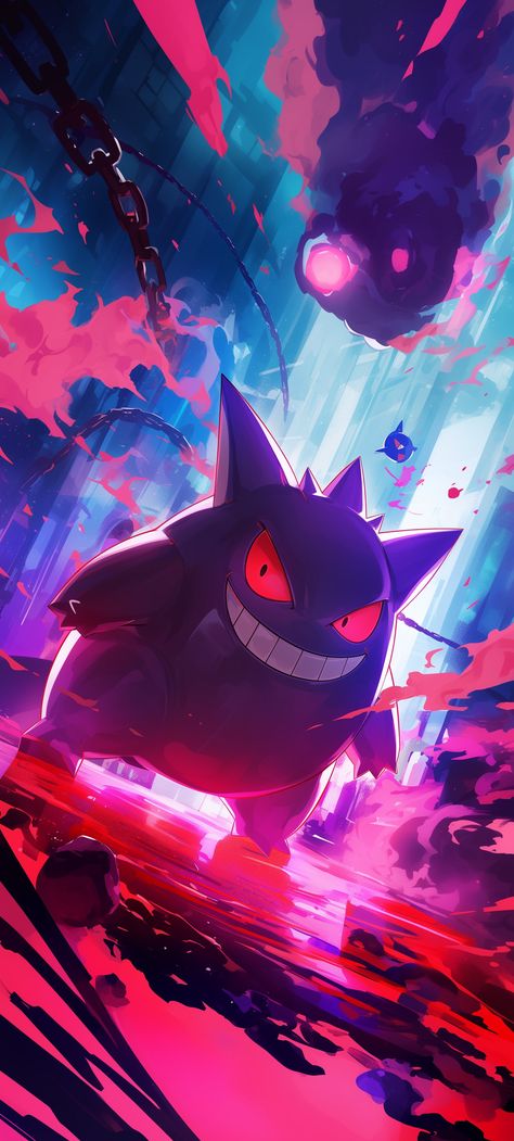 Pokemon Wallpaper Pikachu, Wallpaper Pikachu, Cool Pokemon Cards, Gengar Pokemon, Pokemon Dragon, Ghost Pokemon, Pokemon Poster, Pokemon Backgrounds, Cool Pokemon Wallpapers