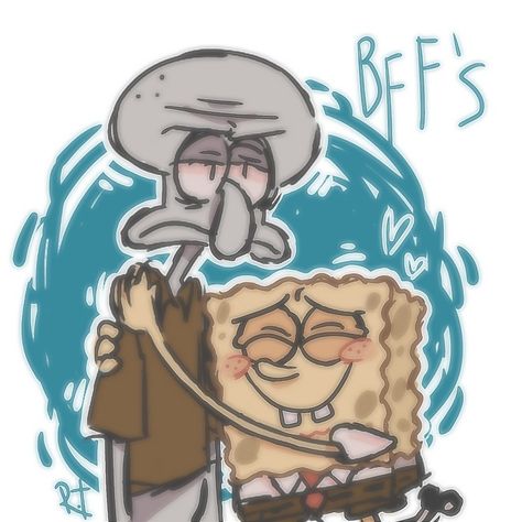 Squidbob huh? Spongebob Squarepants Fanart, Squidbob Fanart, Spongebob And Squidward Fanart, Sponge Bob X Squidward Fanart, Spongebob Oc, Squidward Fanart, Spongebob X Squidward, Spongebob Squarepants Drawing, Spongebob Fanart