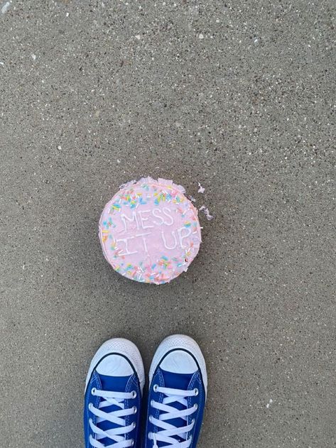 Mess It Up Cake, Gracie Abrams Core, Up Cake, Blue Converse, Ethereal Aesthetic, Good Riddance, Manifestation Board, Love Only, Gracie Abrams