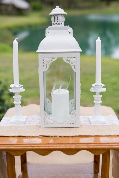 Lantern unity wedding candle Unity Candle Lighting Wedding, Candle Lighting Ceremony Wedding, Unity Candle Lantern, Wedding Unity Candle Ideas, Unity Candle Table, Diy Unity Candle Wedding, Unity Candle Ideas, Unity Candle Diy, Cullen Wedding