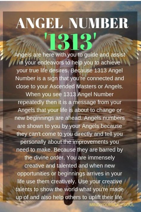 1313 Angel Number: Creative Changes Are Great For You Shaan Singer, 1313 Meaning, 1313 Angel Number, Angel Number 1, Double Numbers, Expression Number, Angel Number Meaning, Angel Signs, Numerology Numbers