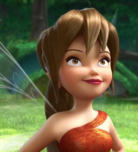 Brown Hair Movie Characters, Fairy Pfp, Brown Hair Cartoon, Secret Of The Wings, Hair Movie, Kids Movie, Tinkerbell And Friends, Tinkerbell Fairies, Girl Cartoon Characters