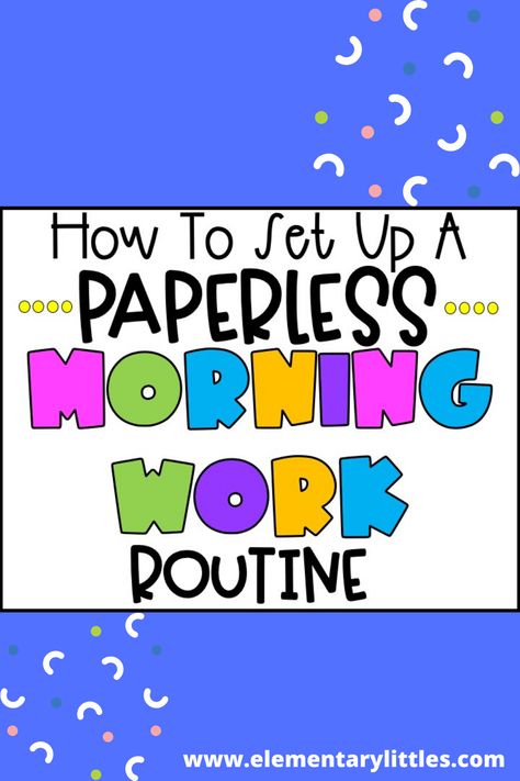 Morning Work For Preschoolers, Paperless Morning Work First Grade, First Grade Morning Work Ideas, Morning Binders First Grade, Morning Work For 1st Grade, Do Now Activities Morning Work, Kindergarten Morning Work Ideas, Pre K Morning Work, Morning Work For Preschool