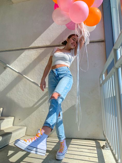 birthday balloon photo in parking garage 😋😋 Birthday Photoshoot Parking Garage, Best Friend Parking Garage Photoshoot, Parking Garage Photoshoot Flash, Picture Inspo Instagram Parking Garage, Ig Inspo Pics Parking Garage, Parking Garage, Pic Pose, Birthday Photos, Birthday Balloons