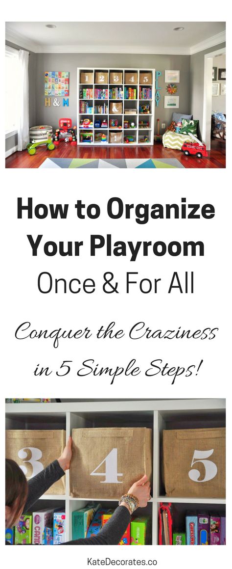 how to organize your playroom How To Organize Toys In Playroom, Toy Room Organization, Daycare Rooms, Small Playroom, Decluttering Ideas, Boys Playroom, Toy Room, Playroom Storage, Kids' Playroom