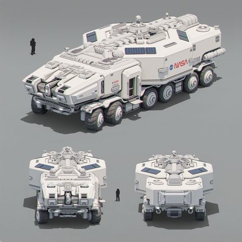 Hovercraft Concept, Apc Concept, Fusion Reactor, Zombie Vehicle, Nuclear Fusion, Concept Vehicles Sci Fi, Big Lego, Sci Fi Landscape, Sci Fi Tech