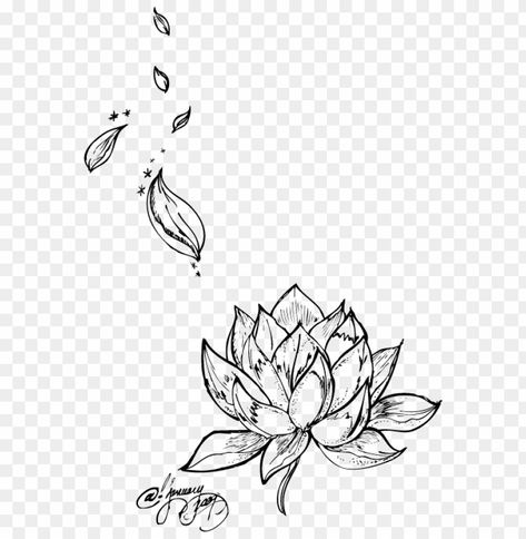 Green Lotus Flower Tattoo, Flower Petals Tattoo, Falling Petals Tattoo, Rose Petals Tattoo, Petals Tattoo, Feather Tattoo For Men, Lotus Flower Petals, Jason Tattoo, Rose Petals Falling