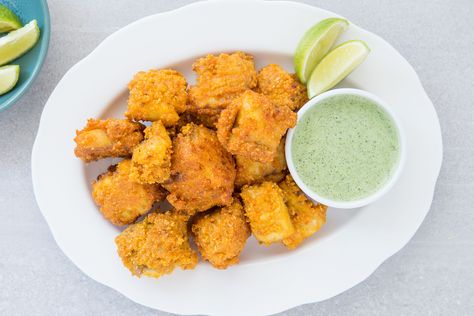 Fish Pakora Recipe, Fish Pakora, British Fish And Chips, Fish Fillet Recipe, Baked Fish Fillet, Pakora Recipe, Fish Chowder, Creamy Crab, Mushroom Cream Sauces