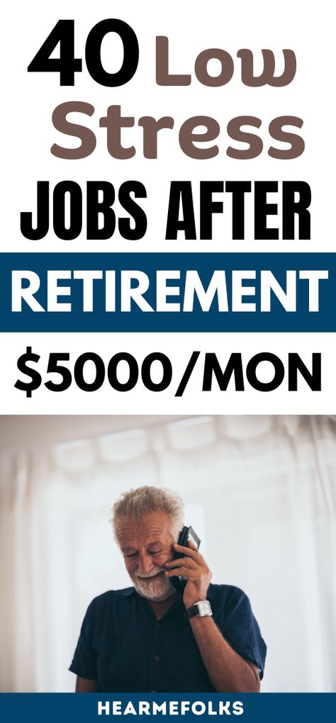 Jobs for retirees: Here are some of the best work from home jobs for seniors, jobs over 40, jobs at 40, best jobs for women over 40, who want to make extra cash on the side during their spare time. These low stress online jobs are so easy to be done by anyone even people without college degrees. #seniors #seniorcitizen #jobsforseniors #jobsfor14 #jobsforretirees #jobsover40 #jobsat40 #jobsfor40yearsold #makemoneyonline #onlinejobs #workfromhomejobs #sidejobs #money #careeradvice #parttimejobs Jobs For Retirees, Changing Careers After 50, Best Jobs For Women, Highest Paying Jobs Without A Degree, Remote Jobs For Introverts, Professional Cuddler, Most Stressful Jobs, Highest Paying Jobs, College Degrees