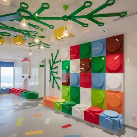 Wara Hospital Pediatric Dental Clinic - Healthcare Snapshots Pediatric Dental Clinic, Pediatric Dental Office Decor, Pediatric Dental Office Design, Pediatric Office Decor, Children's Clinic, Interior Design Sites, Pediatric Dental Office, Kindergarten Interior, Preschool Designs