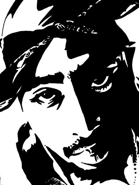 pak Tupac Artwork, Tupac Art, Tupac Wallpaper, Colors And Emotions, Portrait Pictures, Hip Hop Art, Stenciling, Stencil Art, Silhouette Art