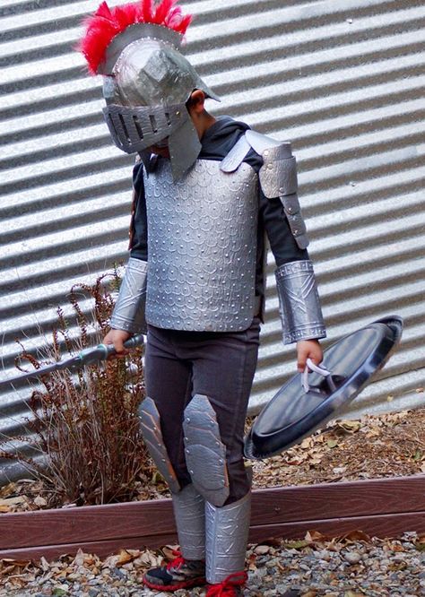 DIY Knight costume for boys. Diy Knight Costume, Knight Costume For Kids, Knight Costume, Hallowen Costume, Medieval Costume, Toddler Costumes, Halloween Boys, Dress Up Costumes, Boy Costumes