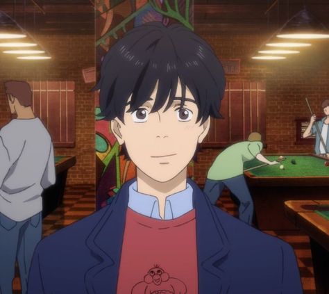 Eiji from banana fish Fish Animation, Ash Eiji, Eiji Okumura, Fish Icon, Banana Fish, Photo Cards, Anime Icons, Ash, Old Things