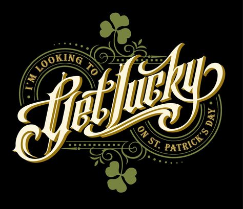 Flourish Typography, Lettering Flourishes, Lettering Chicano, Lettering Idea, Hexagon House, Graphic Lettering, Creative Typography Design, Hand Lettering Inspiration, Get Lucky