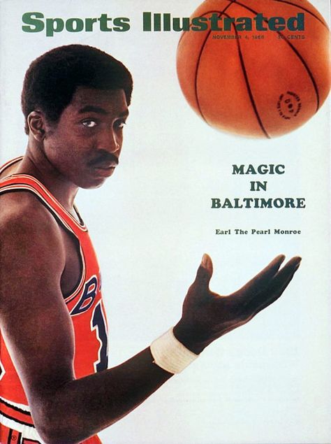 Classic SI Photos of Earl "The Pearl" Monroe | Sports Illustrated Earl Monroe, Walt Frazier, Sports Illustrated Covers, American Athletes, Basketball Photography, Nba Legends, Basketball Legends, Sports Figures, Basketball Pictures