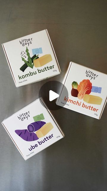 3,331 likes, 22 comments - butterdaysofficial on February 25, 2024: "“What’s compound butter?” 😯💭 We answer one of the most frequently asked questions in ..." Compound Butter Packaging, Butter Packaging Design, Compound Butter, Flavored Butter, Kimchi, Packaging Design, Butter