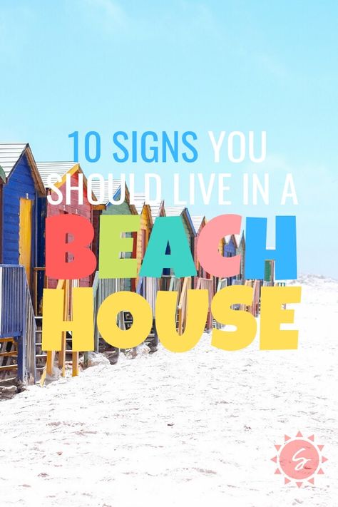 10 signs you should live in a beach house in a fun printable plus the 10 decorating signs you can use to make your home a beach house. Sea Artwork, Beach House Signs, Blue Couches, House Signs, Natural Palette, Wood Images, Ocean Sounds, Cotton Throw Blanket, Dream Beach