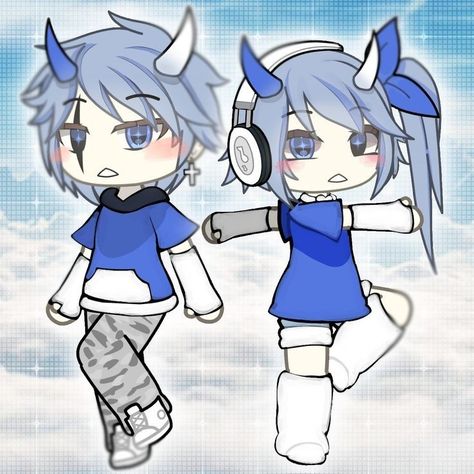 Matching Gacha Life Outfits, Gacha Couple, Gachalife Girl Outfits, Cute Black Shirts, Adorable Homes Game, Characters Inspiration Drawing, Gacha Edit, Gacha Outfits, Gacha Ideas