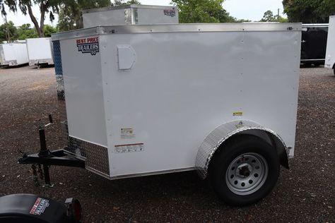 Mini trailers for small loads and cars that cant handle a huge trailer. Tiny but mighty! Small Car Trailer, Small Cargo Trailers, Cargo Trailers For Sale, Small Trailer, Car Trailer, Cargo Trailers, Trailers For Sale, Leaf Spring, Small Storage